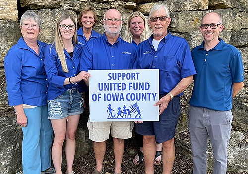 Members of the board, left to right are: Donna Peterson, Natalie Gregerson, Cheryl Lee, Steve Holmes, Michele Casper, Larry McNeill and Jason Reed.
